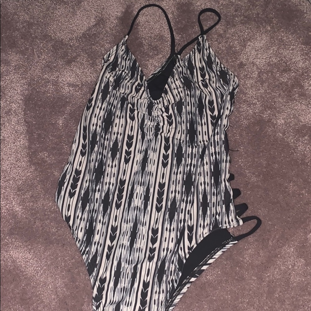 One piece bathing suit
